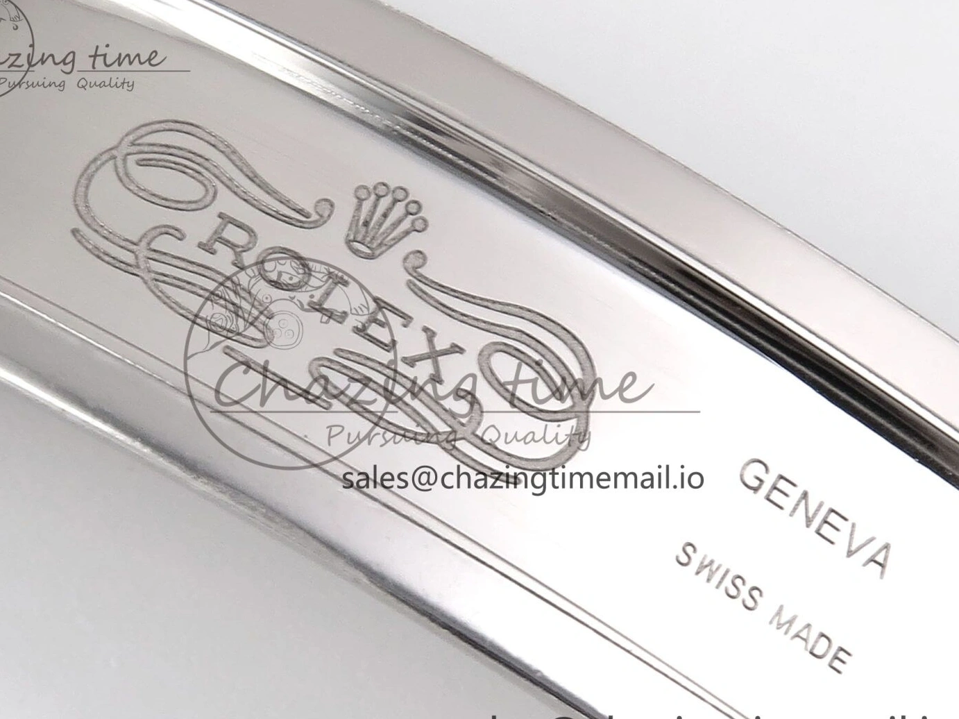 Good Copy Rolex Watches GMT-Master Bracelet Best Practical SH3285 CHS II Oyster GRNR 1019 EF on 904L 1:1 Edition 126710 1223